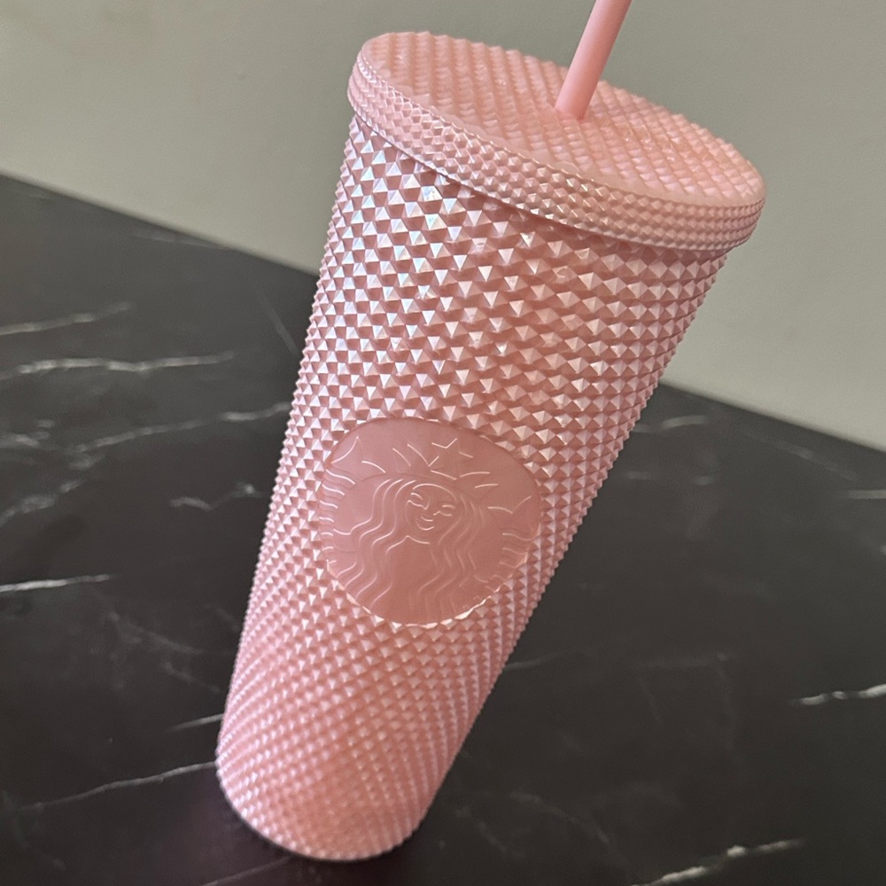 Starbucks Pink Studded Tumbler